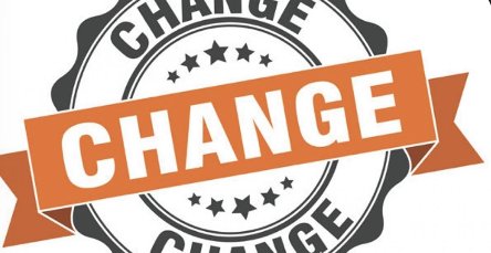 Illustration af et "CHANGE"-stempel